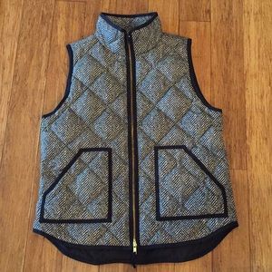NWT j.crew herringbone vest